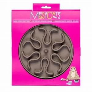 Messy Cats Large Silicone Interactive Cat Feeder