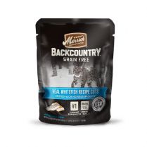 Merrick Backcountry Grain Free Real Whitefish Recipe Cuts Wet Cat Food 3 Oz