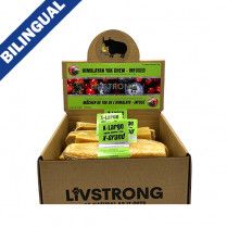 Livstrong Himalayan Yak Cheese Infused with Cranberry &amp; Blueberry X-Large Dog Treat