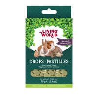 Living World Small Animal Drops Pea Flavour 75 g (2.6 oz)