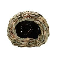 Living World Hangout Grass Hut Small 14 X 14 X 11.4 Cm (5.5 X 5.5 X 4.5 In)