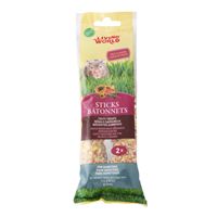 Living World Hamster Fruit Sticks 2 Pack 112 g
