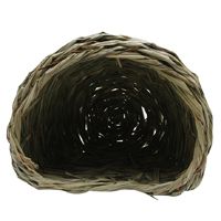 Living World Hangout Grass Hut Large 25.4 X 25.4 X 21.6 Cm (10 X 10 X 8.5 In)