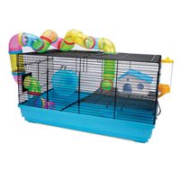 Living World Dwarf Hamster Cage Playhouse 58 Cm L X 32 Cm W X 31.5 Cm H (22.8 X 12.5 X 12.4 In)