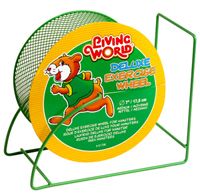 Living World Deluxe Exercise Wheel Green 17.5 Cm (7In)