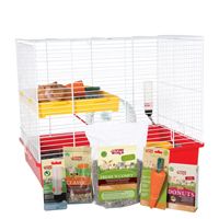 Living World Deluxe Hamster Starter Kit 46 Cm L X 29 Cm W X 37 Cm H (18In X 11.4In X 14.5In)