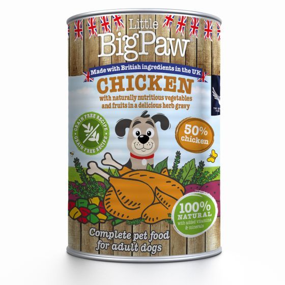 Little Big Paw Chicken With Potato, Peppers, Beans And Herbs 13.75oz