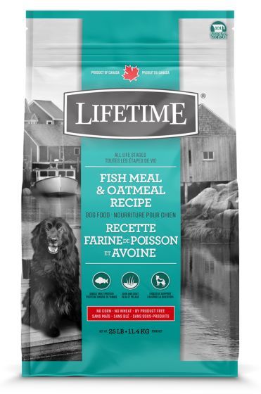 Lifetime Fish And Oatmeal 11.4Kg