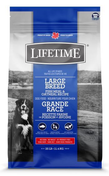 Lifetime Dog Large Breed Fish And Oatmeal 11.4Kg