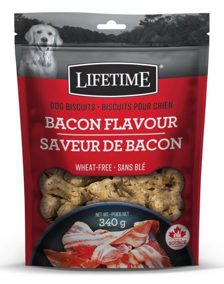 Lifetime Dog All Life Stages Bacon Flavour Biscuit