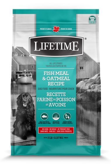 Lifetime All Life Stages Fish And Oatmeal 2.27Kg