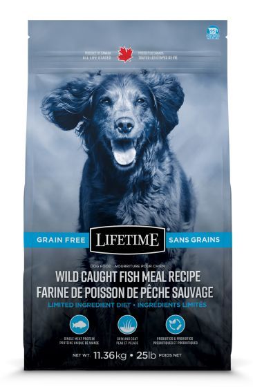 Lifetime All Life Stages Gf Wild Caught Fish 11.36Kg