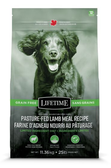 Lifetime All Life Stages Gf Pasture Fed Lamb 11.36Kg