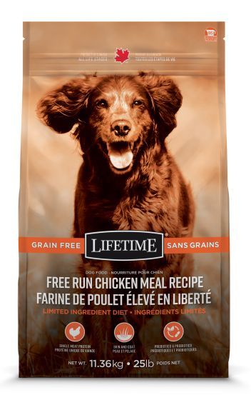 Lifetime All Life Stages Gf Free Run Chicken 11.36Kg