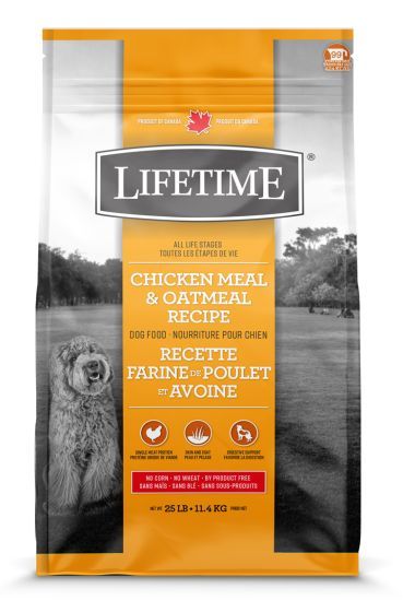 Lifetime All Life Stages Chicken And Oatmeal 11.4Kg