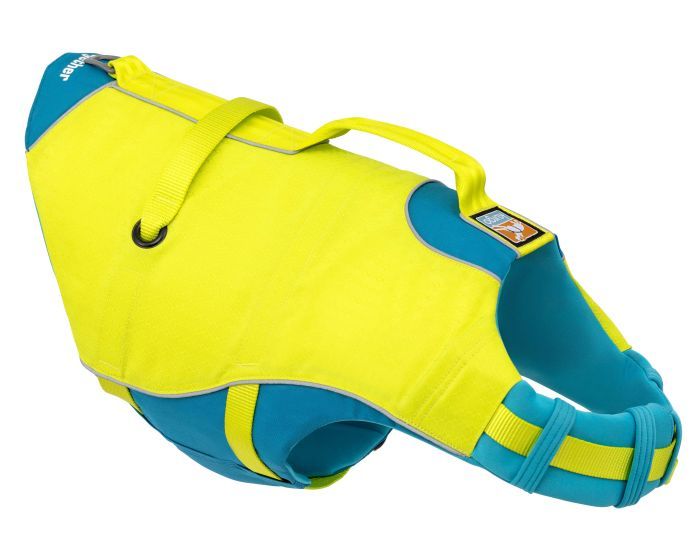 Kurgo Surf &#39;n&#39; Turf Lifejacket Yellow Medium Dog 18-27inx24-32in