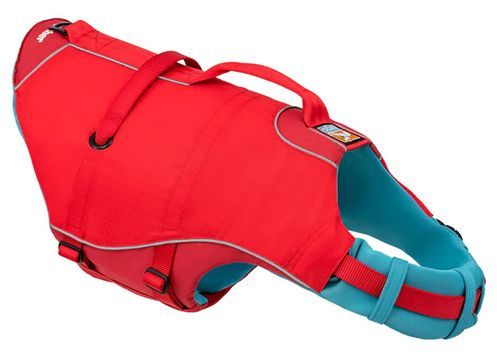 Kurgo Surf &#39;n&#39; Turf Lifejacket Red Small Dog 12-23inx18-25in