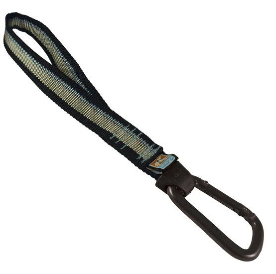 Kurgo Seatbelt Teather With Carabiner Black Dog 1pc