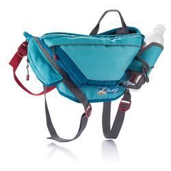 Kurgo Long Hauler Joring Pack Belt Coastal Blue Dog 1X1Pc