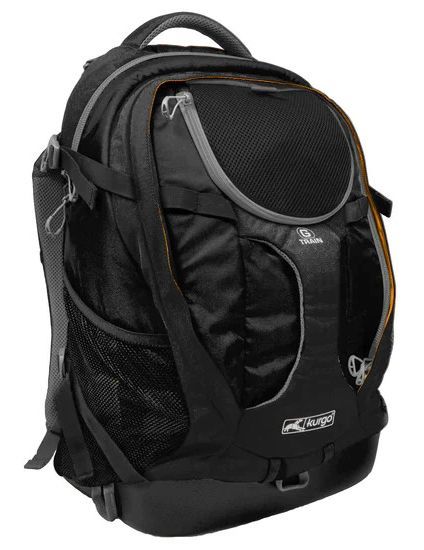 Kurgo Gtrain Dog Carrier Backpack Up To 25lbs Black Dog 1pc