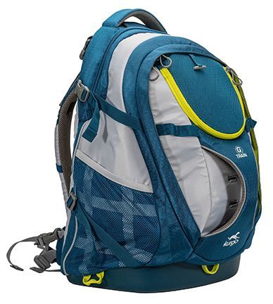 Kurgo Gtrain Dog Carrier Backpack Up To 25lbs Ink Blue Dog 1pc