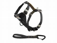 Kurgo Enhanced Strength Tru Fit Smart Harness With Seatbelt Teather Blackxlarge Dog 80-110lb 1pc