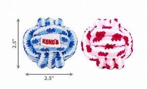 Kong Rope Ball Puppy Assorted Small