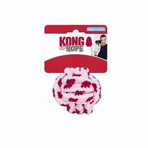 Kong Rope Ball Puppy Assorted Large
