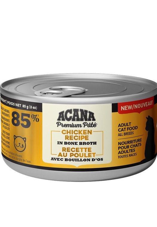 Acana Chicken Recipe in Bone Broth Cat Food 5.5 oz