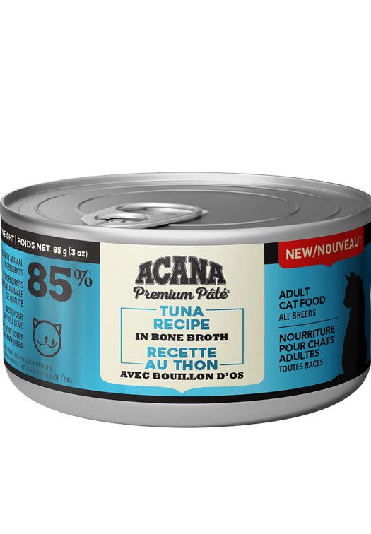 Acana Cat Premium Pate Tuna Recipe in Bone Broth 3 oz