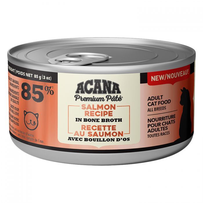 Acana Salmon Recipe in Bone Broth Cat Food 5.5oz