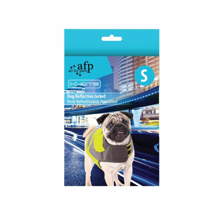 All For Paws K-Nite Dog Reflective Jacket Small