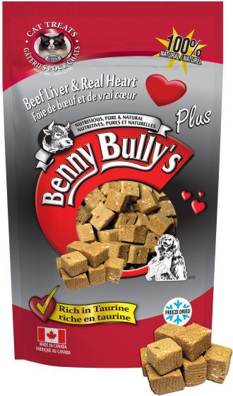 Benny Bully&#39;s Beef Liver Plus Heart Cat