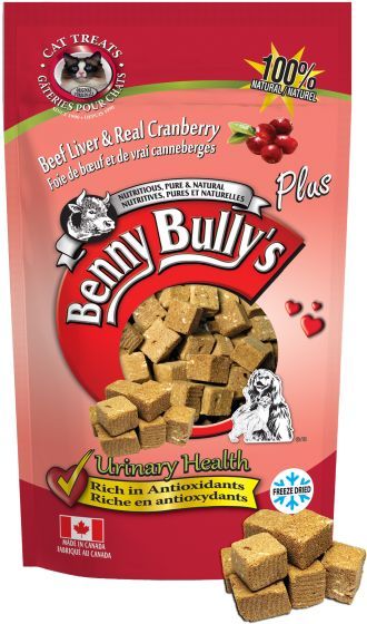 Benny Bully&#39;s Beef Liver Plus Cranberry Cat 25G