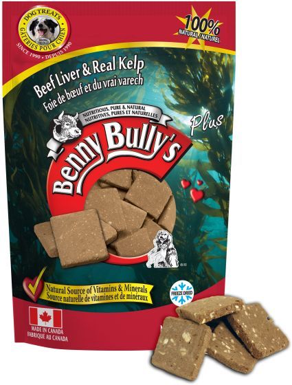 Benny Bully&#39;s Liver Plus Kelp Dog 58G