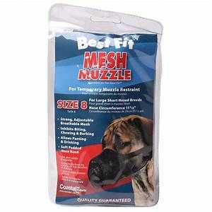 Best Fit Mesh Muzzle Size 8