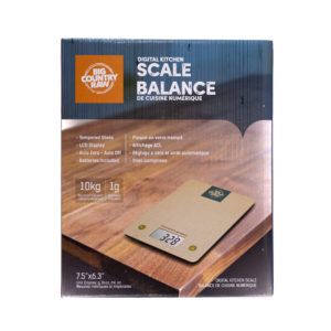 Big Country Raw Kitchen Scale 7.5&quot;X6.3&quot;