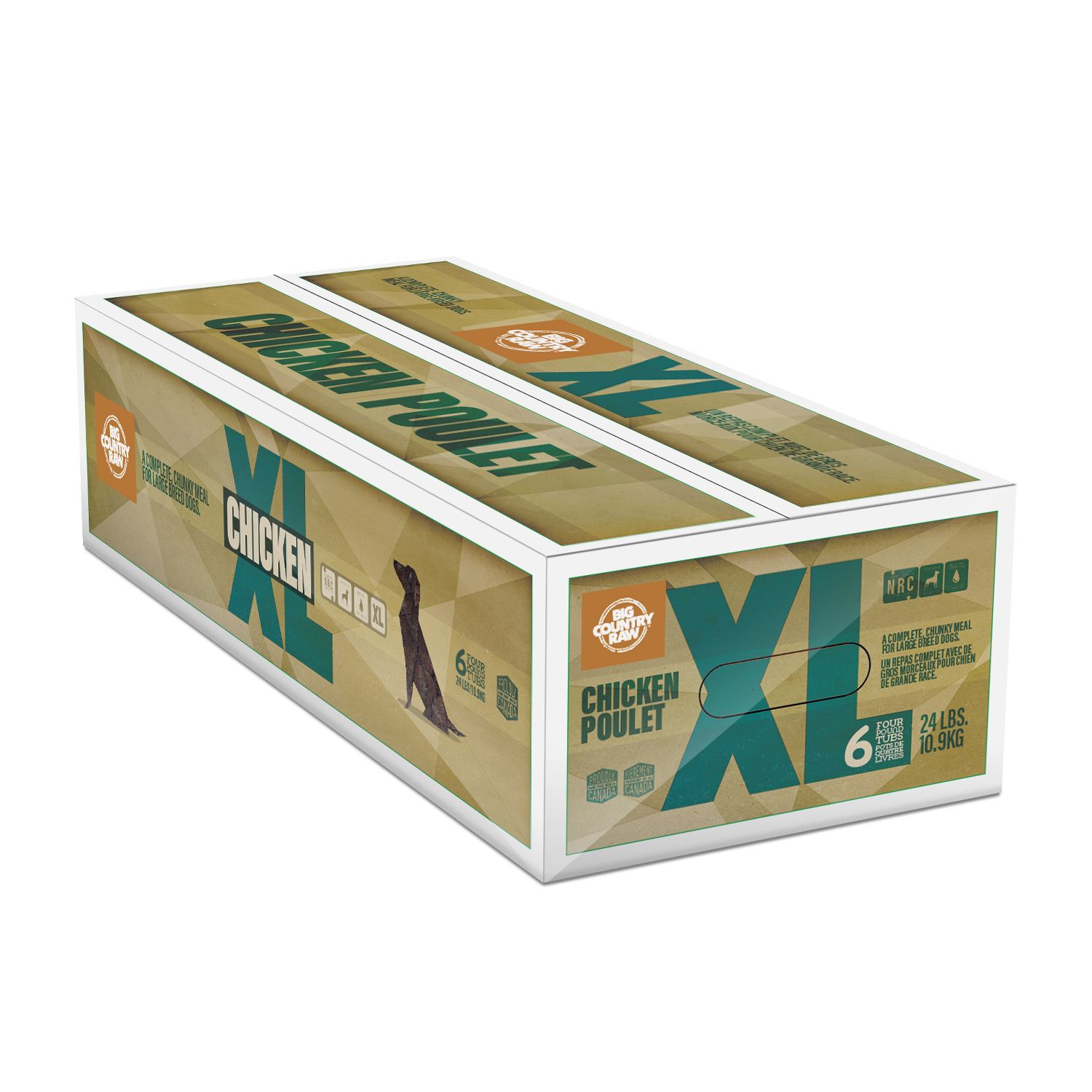 Big Country Raw XL Chicken 24lb