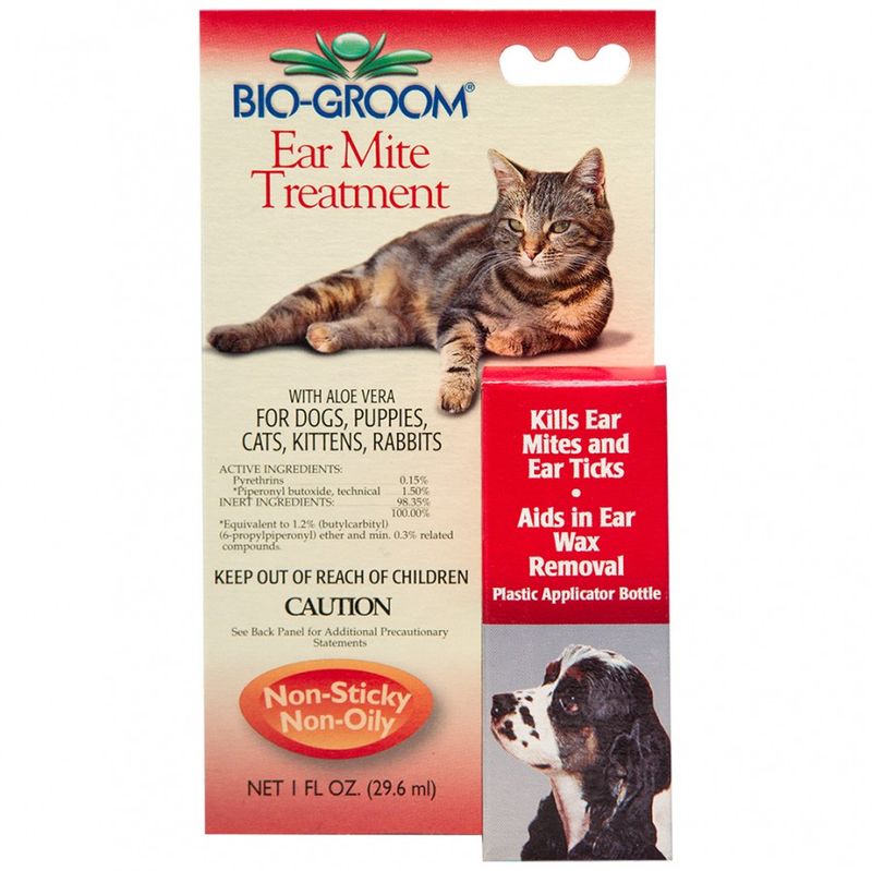 Bio-Groom Domestic Ear Mite Treatment 29 ml