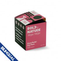 Bold By Nature Mega Pure Pork Frozen Dog Food 4 lb