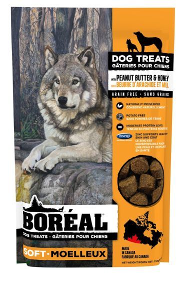 Boreal Dog Treats Peanut Butter And Honey Dog 150G