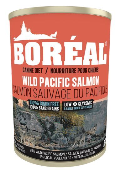 Boreal Grain Free Wild Pacific Salmon Dog Food 690g