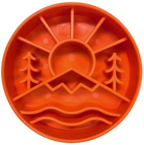 SodaPup eBowl Great Outdoors Orange