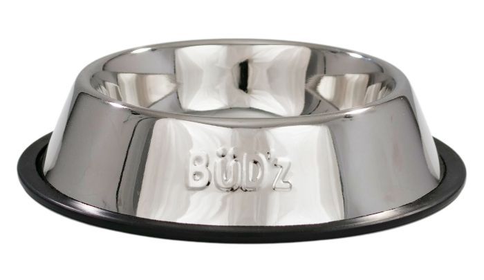 Bud&#39;Z - Non-slip Stainless Steel Bowl, Size: 235 ml