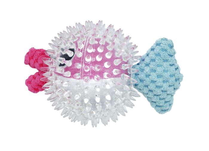Bud&#39;Z - Toy in a Toy for Dogs, Type: Fish, Colour: Blue