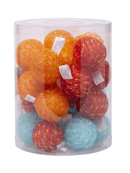 Bud-Z Coloured Spiral Ball Bulk Cat