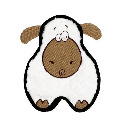 Bud-Z Crinkle Baby Sheep Dog Toy 7.5&quot;