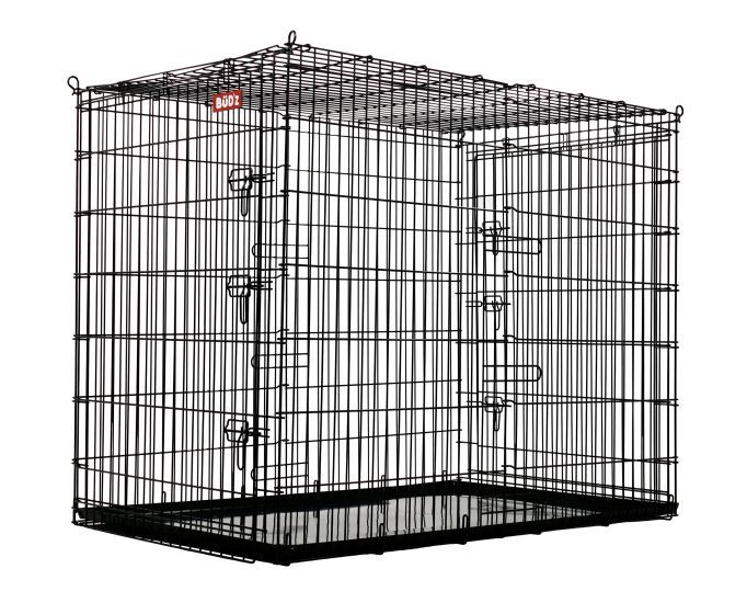 Bud-Z Deluxe Crate Non Collapsible Double Doors Dog 1X1Pc 54In
