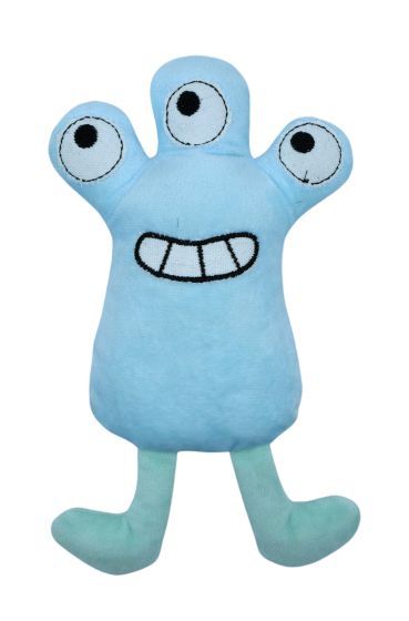 Bud-Z Monster Plush Argus Three Eyes Dog 1Pc