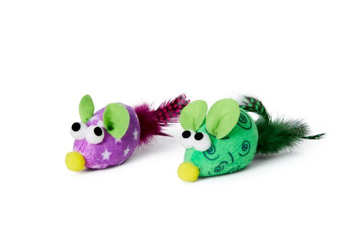Bud-Z Mouse Mix Colours Bulk Cat 5.5In
